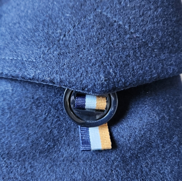 Superdry Men's Dark Blue Peacoat with Light Gray Collar - Picture 12 of 15